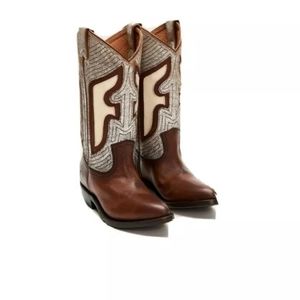 Frye Billy underlay pull on western boots